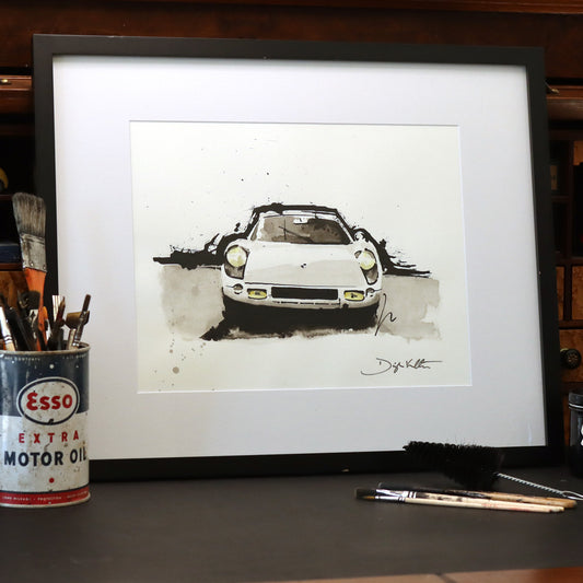 Porsche 904 Gesture 1: 11x14"