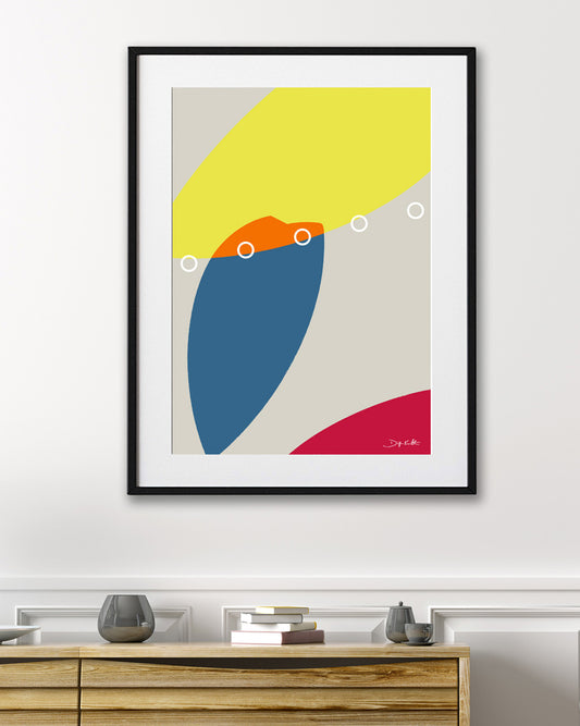 Mid-century Overlap: "901 / One" Limited Edition Print